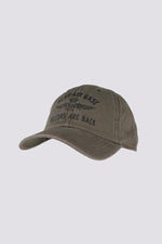 Leaf green military-style cap - Image n°1