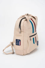 Steve McQueen licensed ecru leather backpack - Image n°3