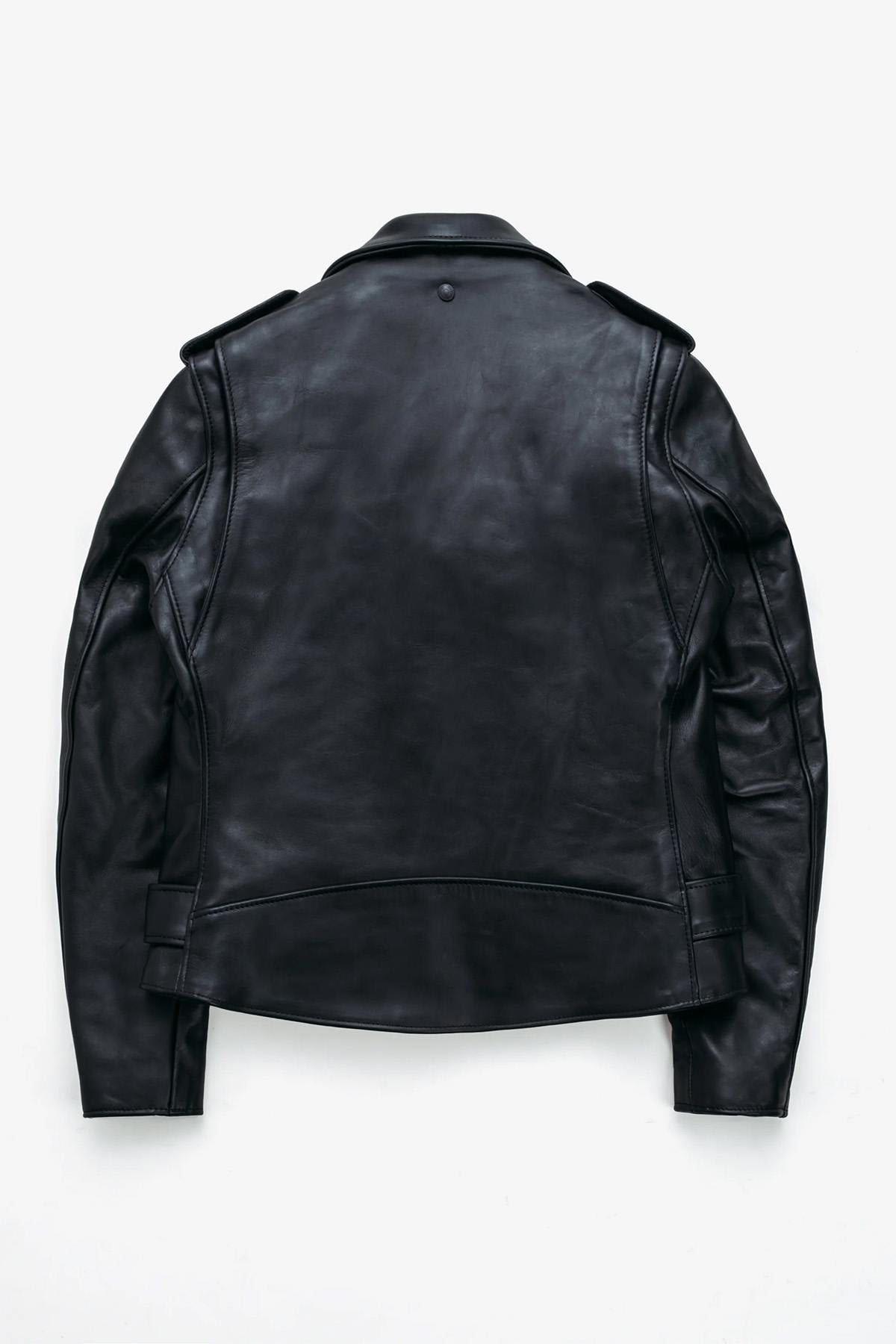 A slim women's Perfecto® in naked cowhide, crafted by Schott NYC. - Image n°16