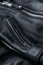 A slim women's Perfecto® in naked cowhide, crafted by Schott NYC. - Image n°13
