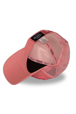 Pink mesh cap with tone-on-tone embroidered logo - Image n°5