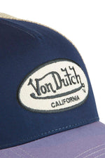 Tricolor mesh cap with logo patch - Image n°3