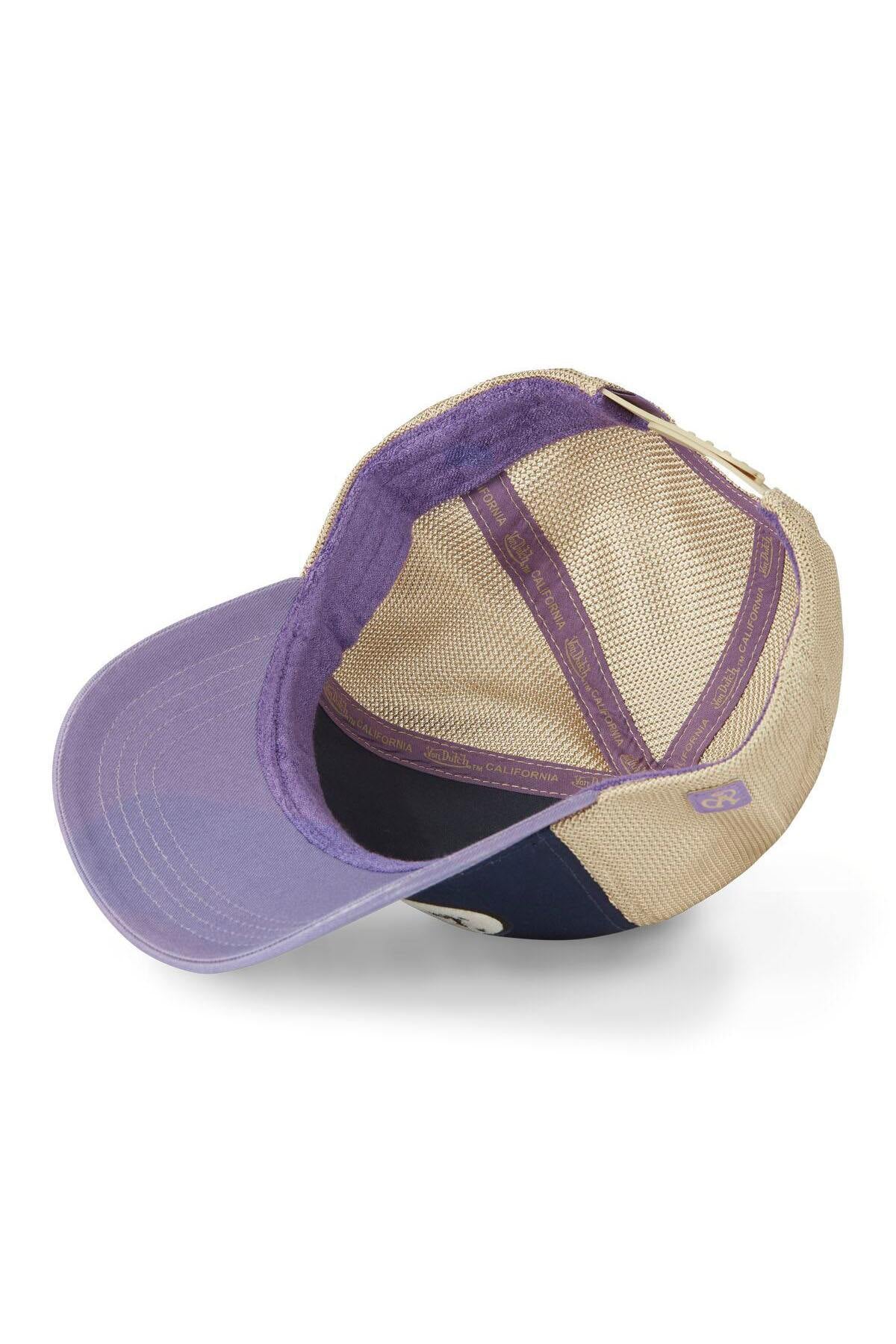 Tricolor mesh cap with logo patch - Image n°5