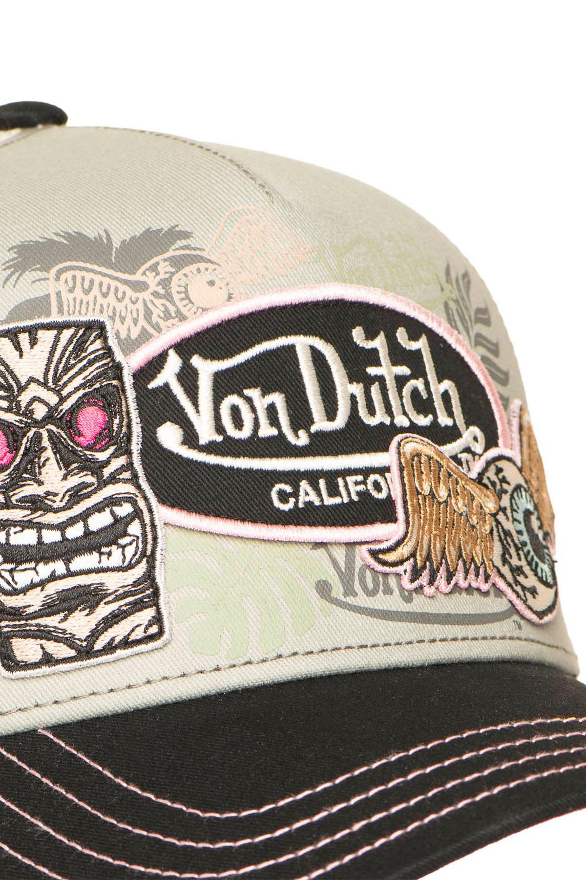 Von Dutch trucker cap with patches - Image n°3