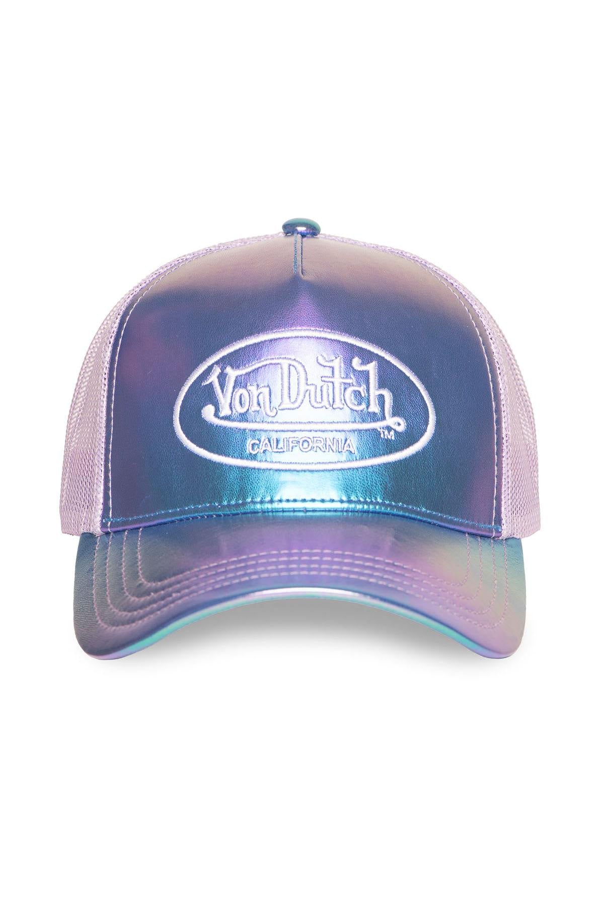 pink/purple holographic mesh cap - Image n°4