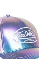 pink/purple holographic mesh cap - Image n°3