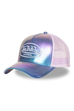 pink/purple holographic mesh cap - Image n°1