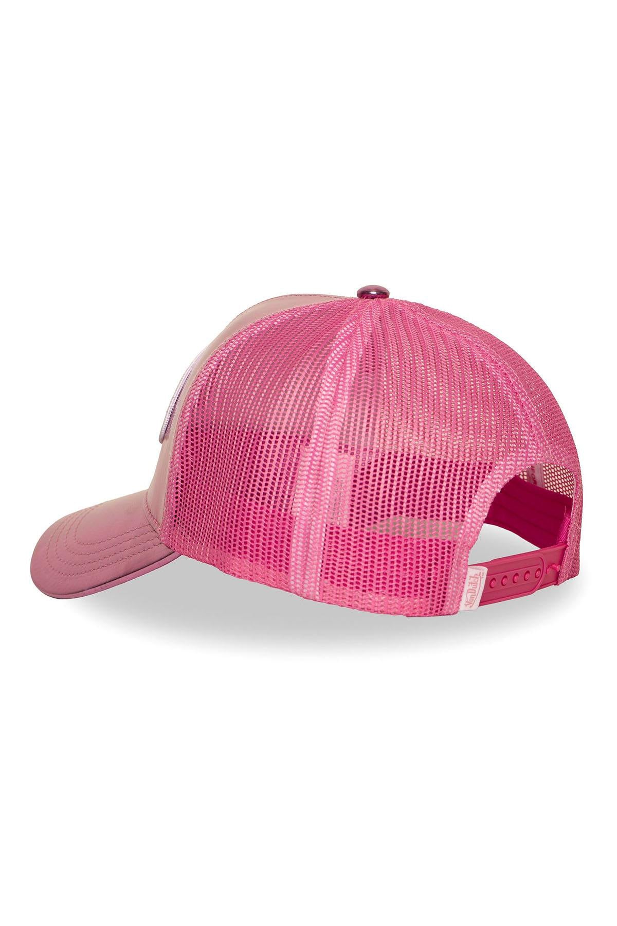 Shiny pink mesh cap - Image n°2
