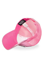 Shiny pink mesh cap - Image n°5