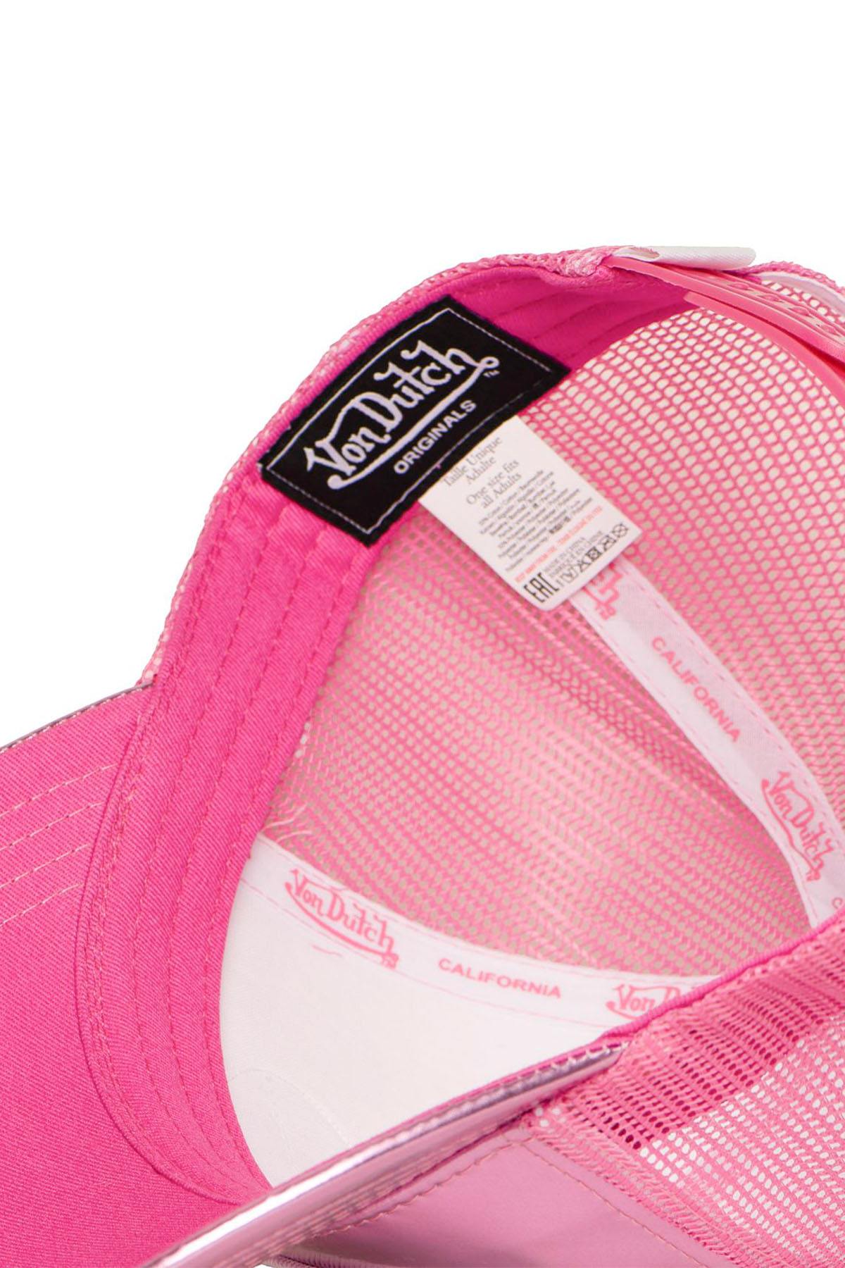 Shiny pink mesh cap - Image n°6