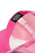 Shiny pink mesh cap - Image n°6