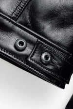 Horsehide trucker jacket made in USA - Image n°10