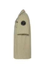 Army shirt in a sensible khaki color - Image n°4