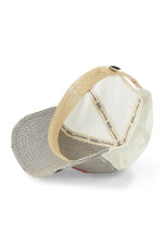 Mesh cap with stripes and patch - Image n°5