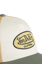Tricolor mesh cap with logo badge - Image n°4