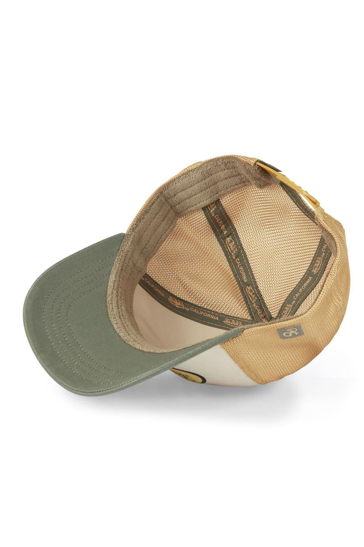 Tricolor mesh cap with logo badge - Image n°5