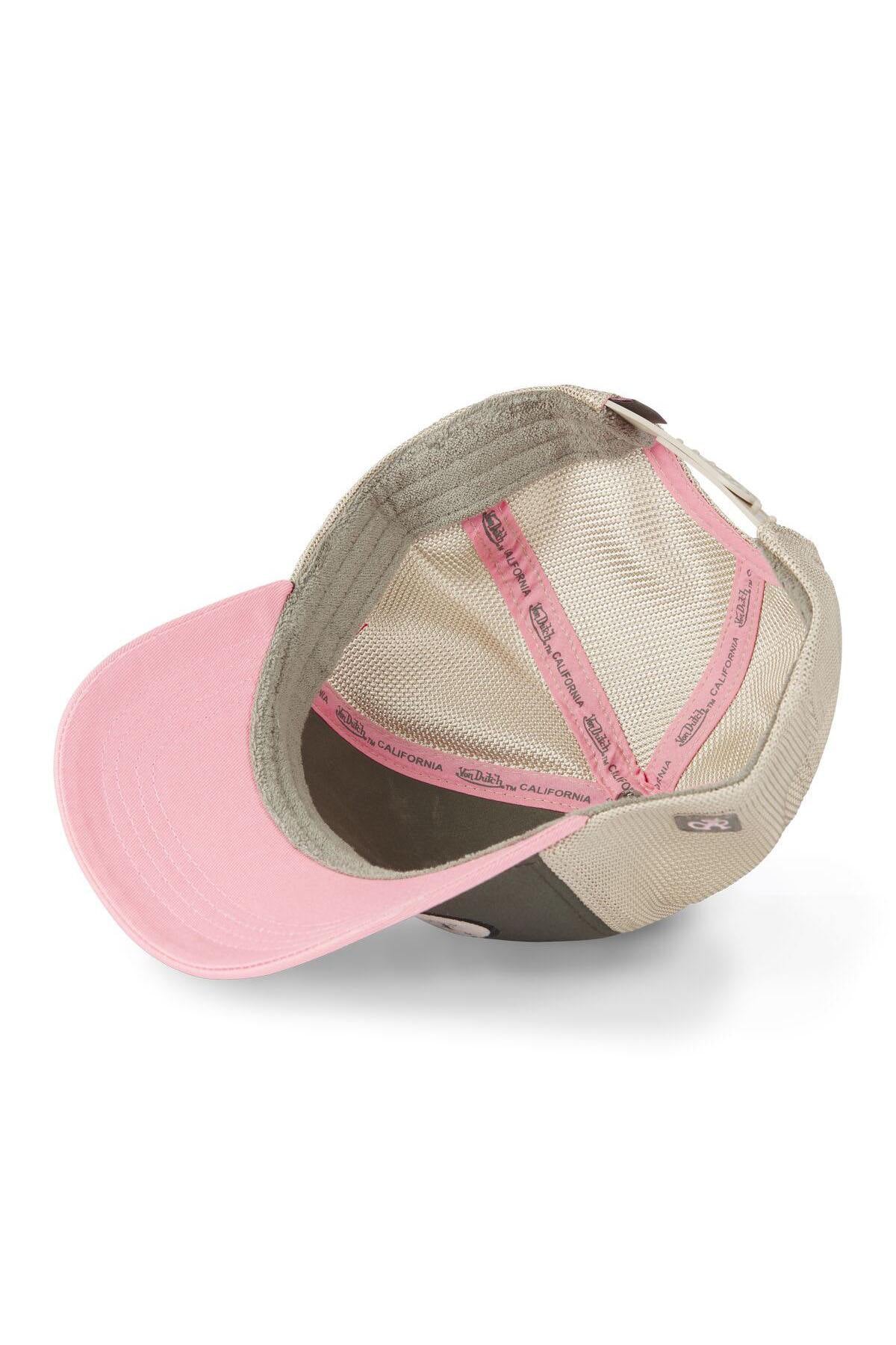 Tricolor mesh cap with logo badge - Image n°5
