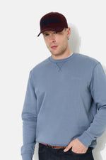 Burgundy baseball cap, 100% cotton, with navy blue 3D embroidery - Image n°5