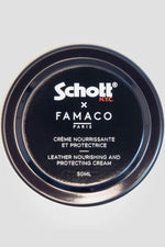 Nourishing and protective cream for leather 50mL - Image n°1