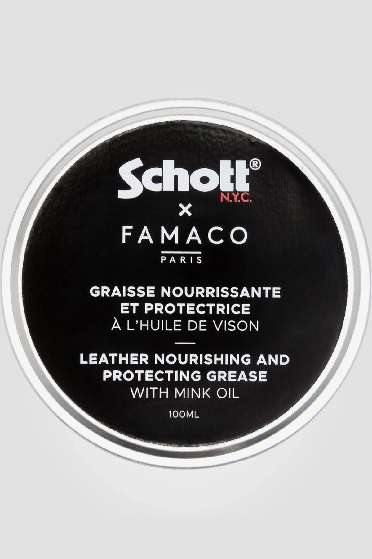 Nourishing and protective leather grease 100ml - Image n°1