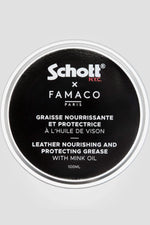 Nourishing and protective leather grease 100ml - Image n°1