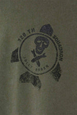 Army t-shirt with khaki badge, made of organic cotton - Image n°5