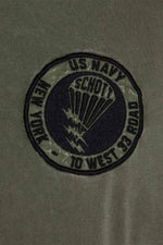 Army t-shirt with khaki badge, made of organic cotton - Image n°6