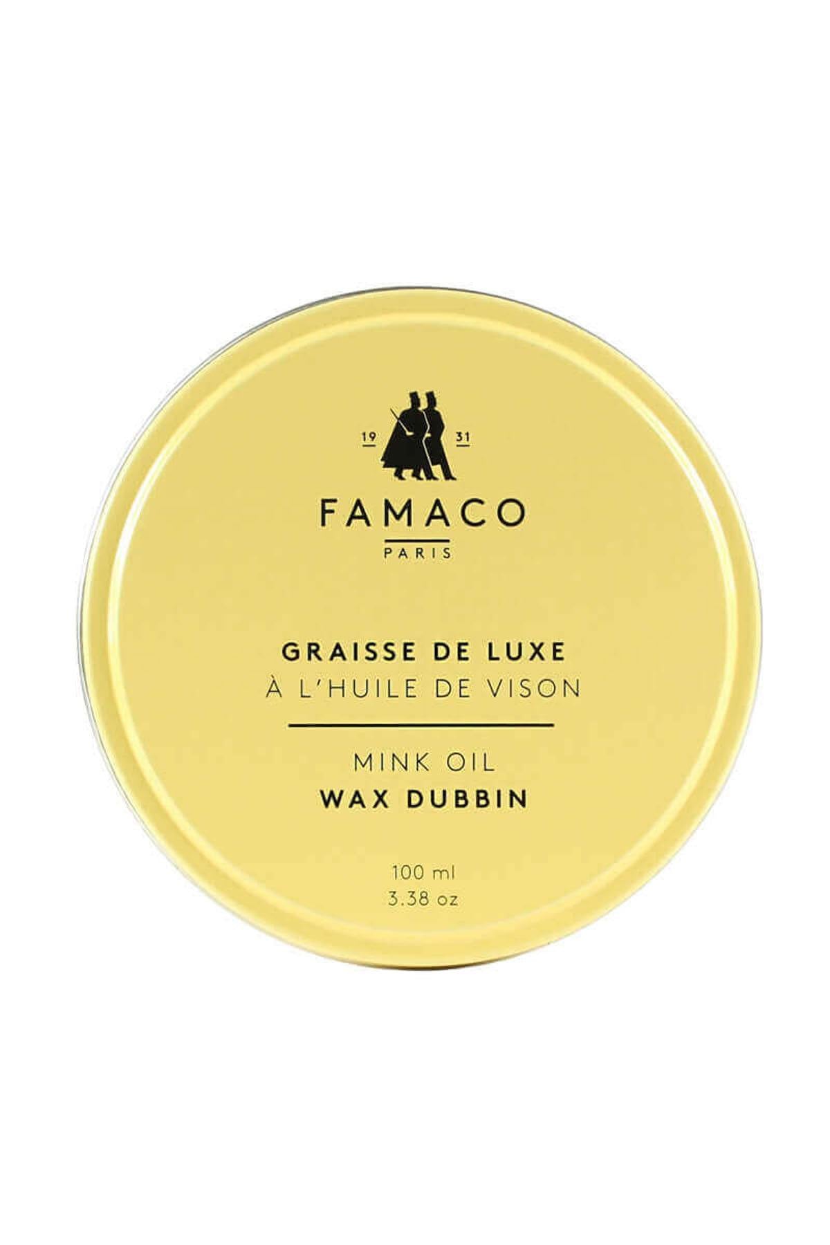Luxury leather grease with mink oil 100ml - Image n°1