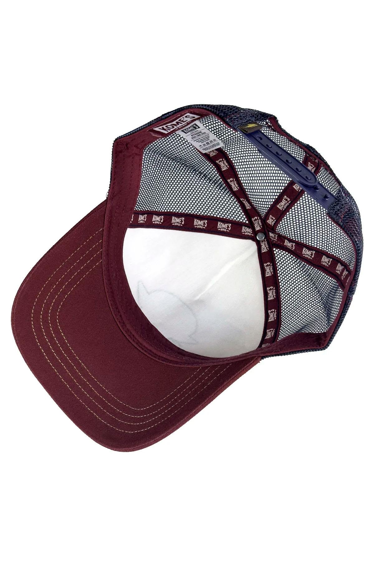 Tricolor mesh cap with Motor patch - Image n°7