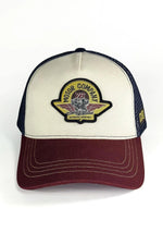 Tricolor mesh cap with Motor patch - Image n°1