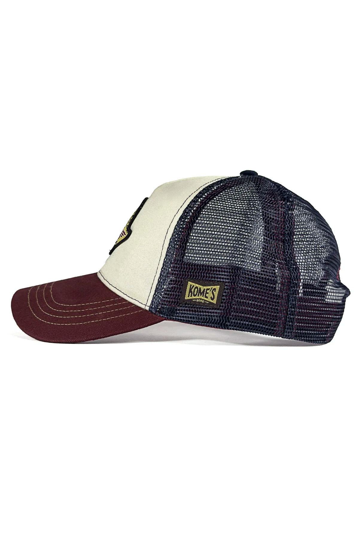 Tricolor mesh cap with Motor patch - Image n°4