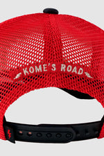 Tricolour mesh cap with logo - Image n°3