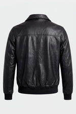 Versatile 3-in-1 black leather jacket - Image n°6