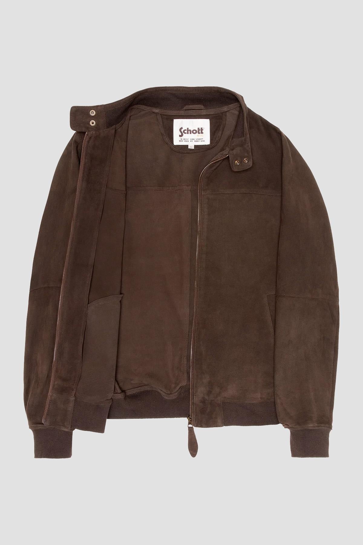 Stardust brown suede leather jacket - Image n°5