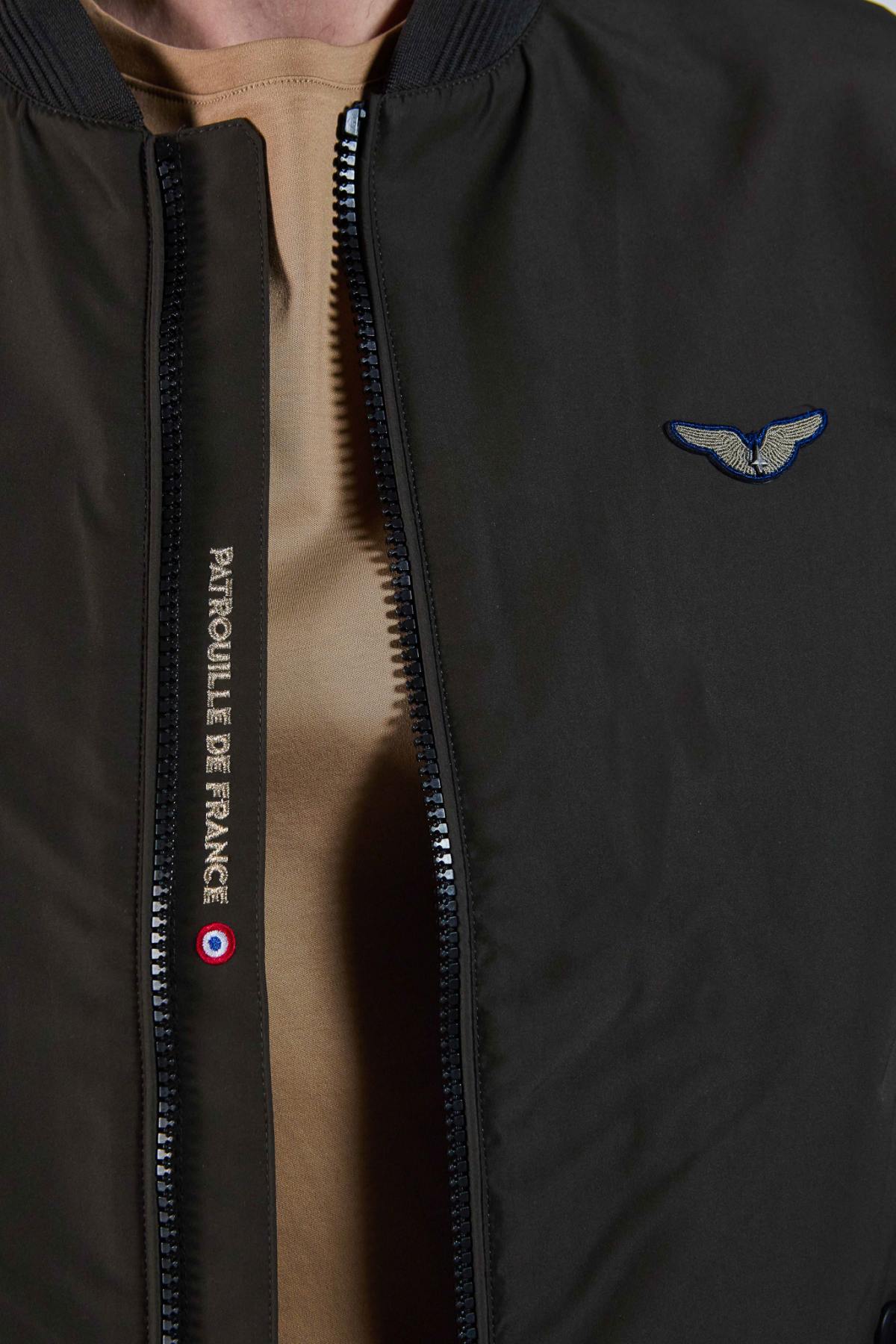 Khaki waterproof jacket of the Patrouille de France - Image n°2
