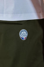Khaki cotton Bermuda shorts - Image n°3