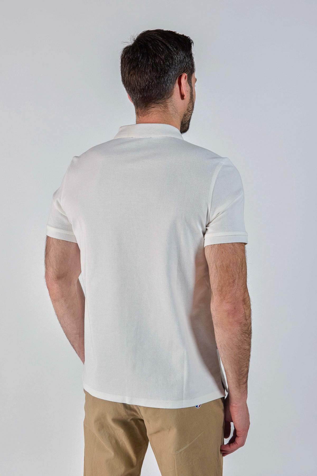 Men's white Patrouille de France polo shirt - Image n°2