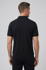 Men's black PAF polo shirt - Image n°2