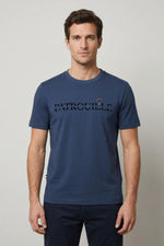 Patrouille de France ocean blue T-shirt - Image n°1