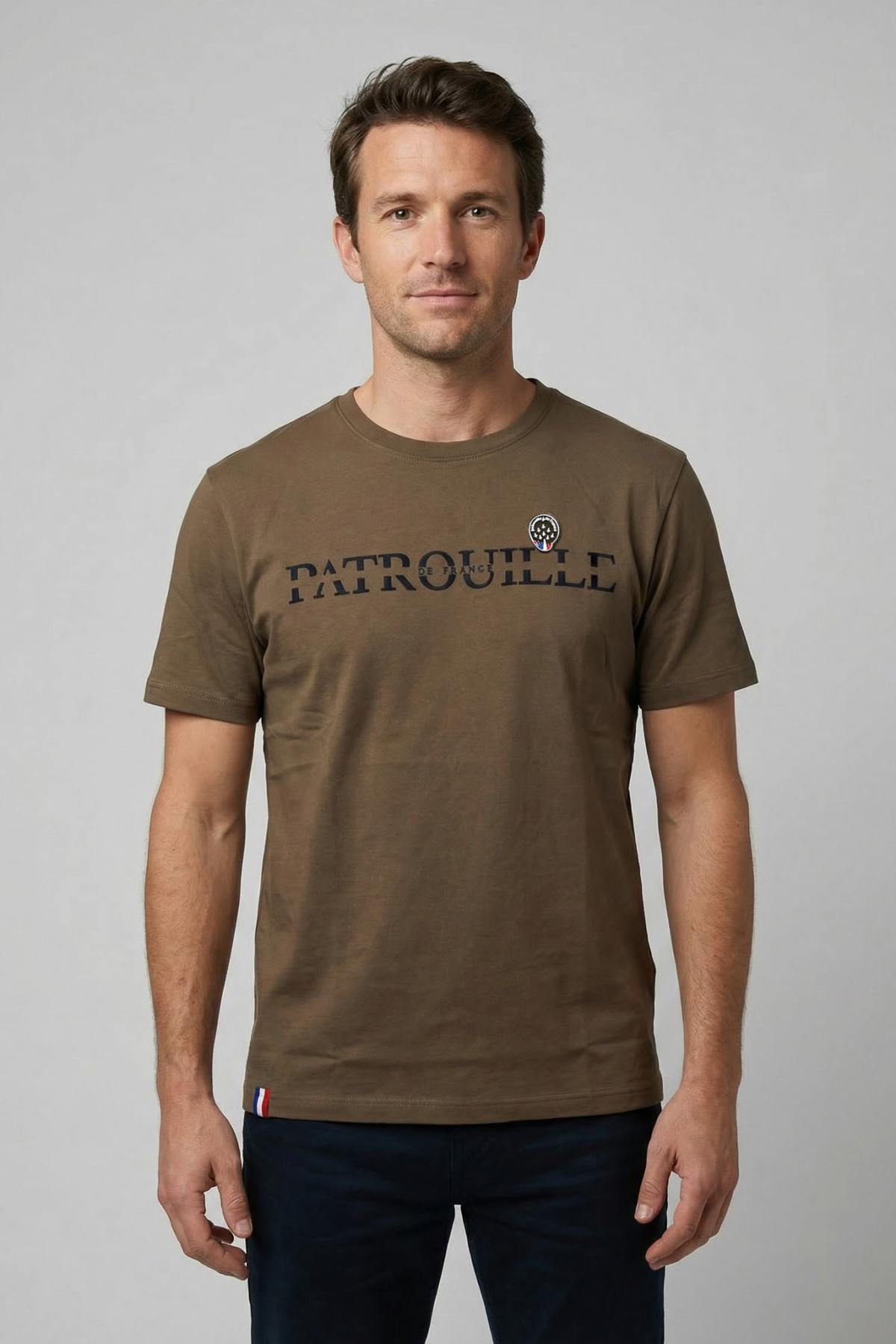 light khaki Patrouille de France T-shirt - Image n°1