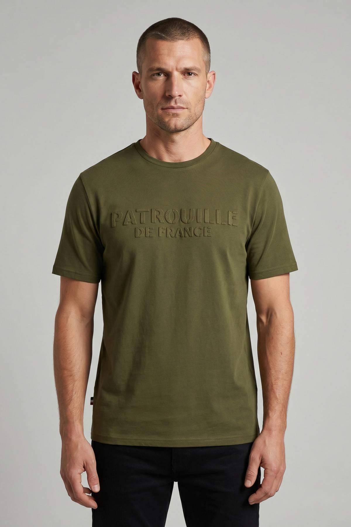 light khaki Patrouille de France T-shirt - Image n°1