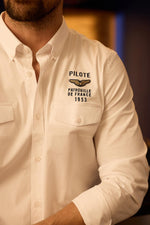 White cotton shirt Patrouille de France - Image n°2