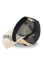 Printed mesh cap with distressed logo patch - Image n°6