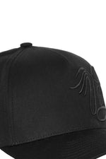 Black Von Dutch cap with calligraphy embroidery - Image n°4