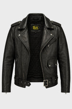 Buco J-27R leather jacket - black Cow Milled, police motorcycle unit heritage - Image n°12