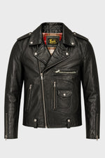 Buco J-21R leather jacket - black Cow Vintage, American cut - Image n°4