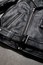 Buco J-27R leather jacket - black Cow Milled, police motorcycle unit heritage - Image n°6