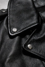 Buco J-27R leather jacket - black Cow Milled, police motorcycle unit heritage - Image n°9