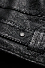 Buco J-27R leather jacket - black Cow Milled, police motorcycle unit heritage - Image n°11