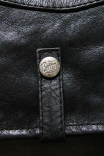 Buco J-21R leather jacket - black Cow Vintage, American cut - Image n°6